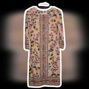 London Times Floral Print Dress Size 8
